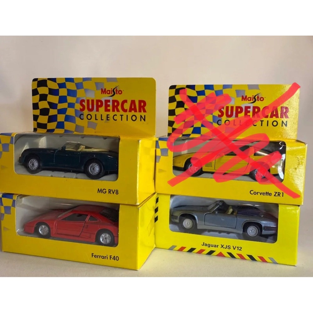 Lot of 3 Maisto Supercar Collection